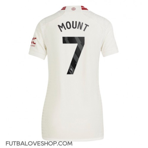 Dres Manchester United Mason Mount #7 Tretina pre Ženy 2023-24 Krátky Rukáv